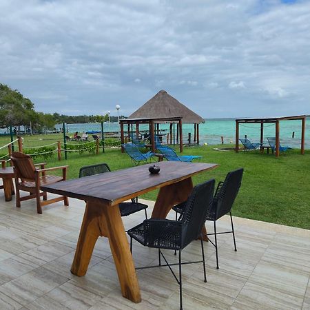 Blue Caribe Bacalar Front Lagoon Extérieur photo