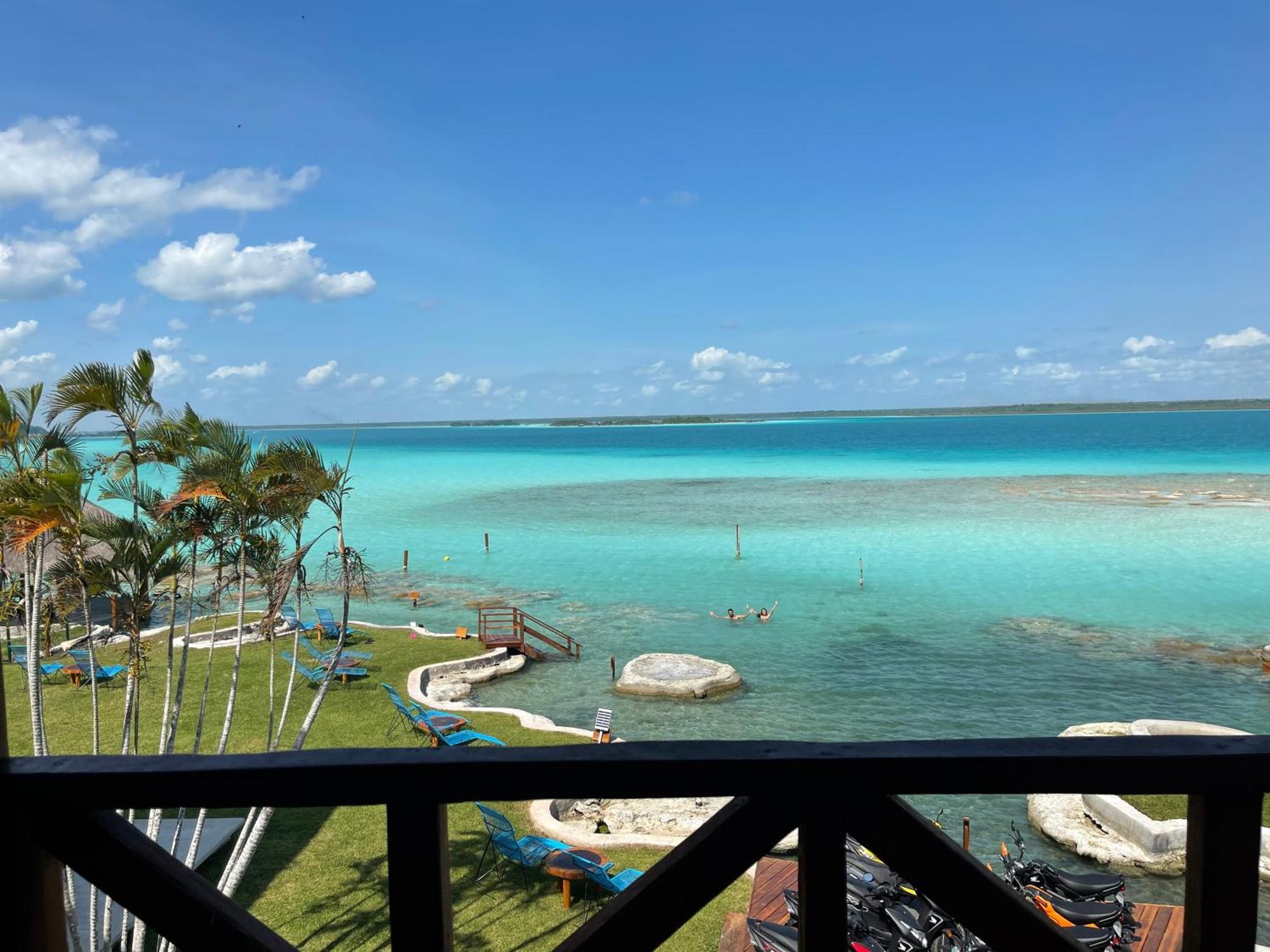 Blue Caribe Bacalar Front Lagoon Extérieur photo