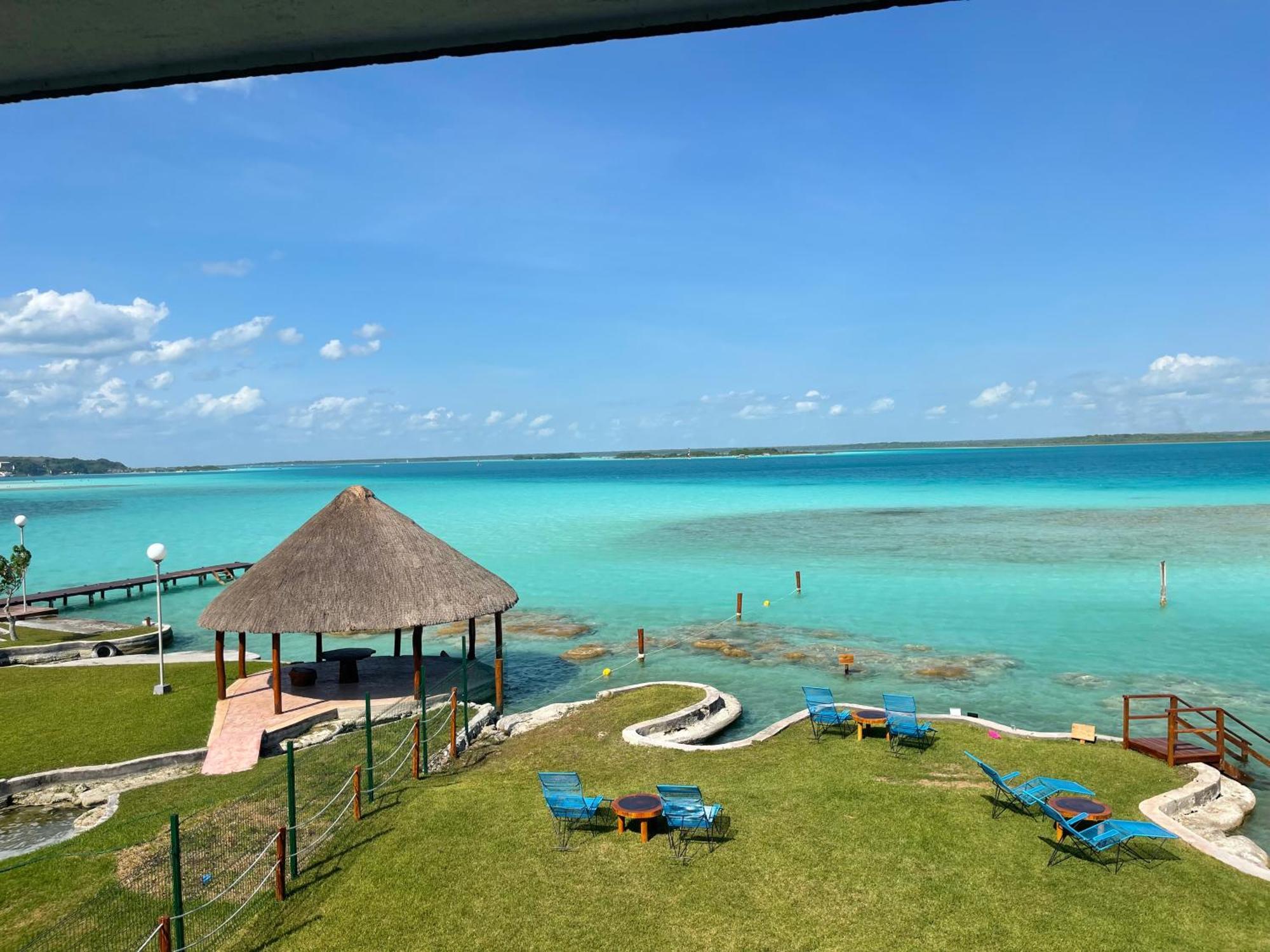 Blue Caribe Bacalar Front Lagoon Extérieur photo