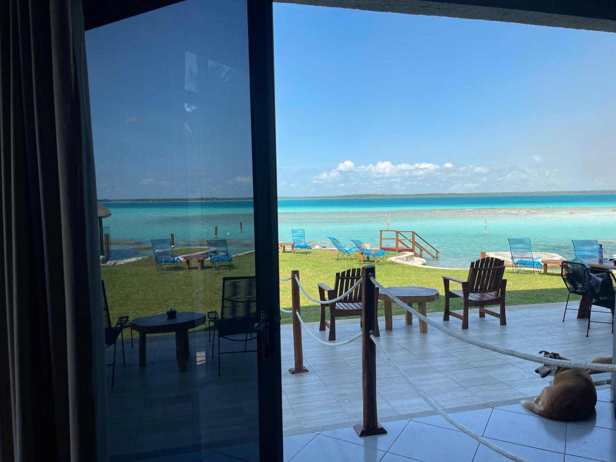 Blue Caribe Bacalar Front Lagoon Extérieur photo
