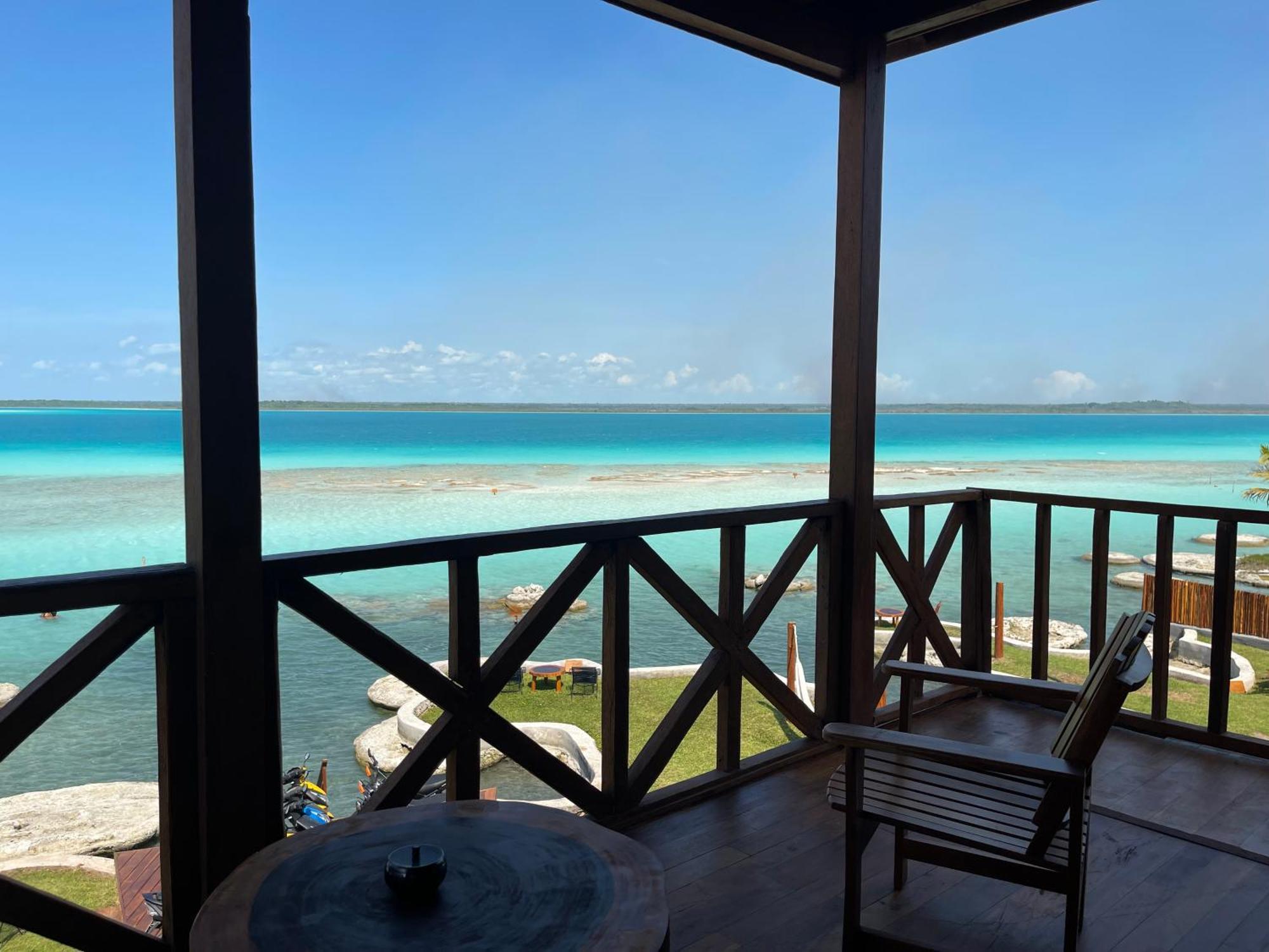 Blue Caribe Bacalar Front Lagoon Extérieur photo