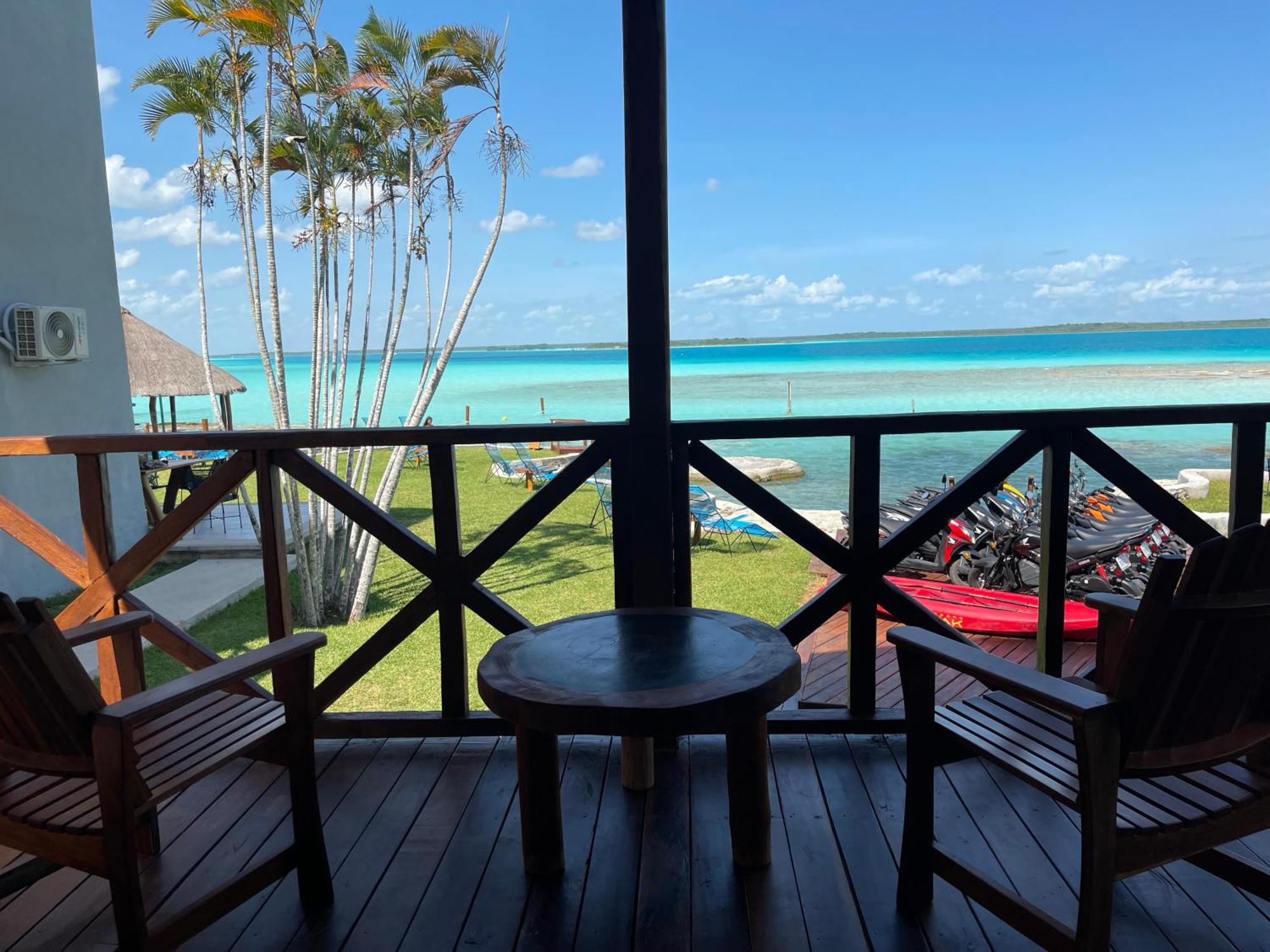 Blue Caribe Bacalar Front Lagoon Extérieur photo