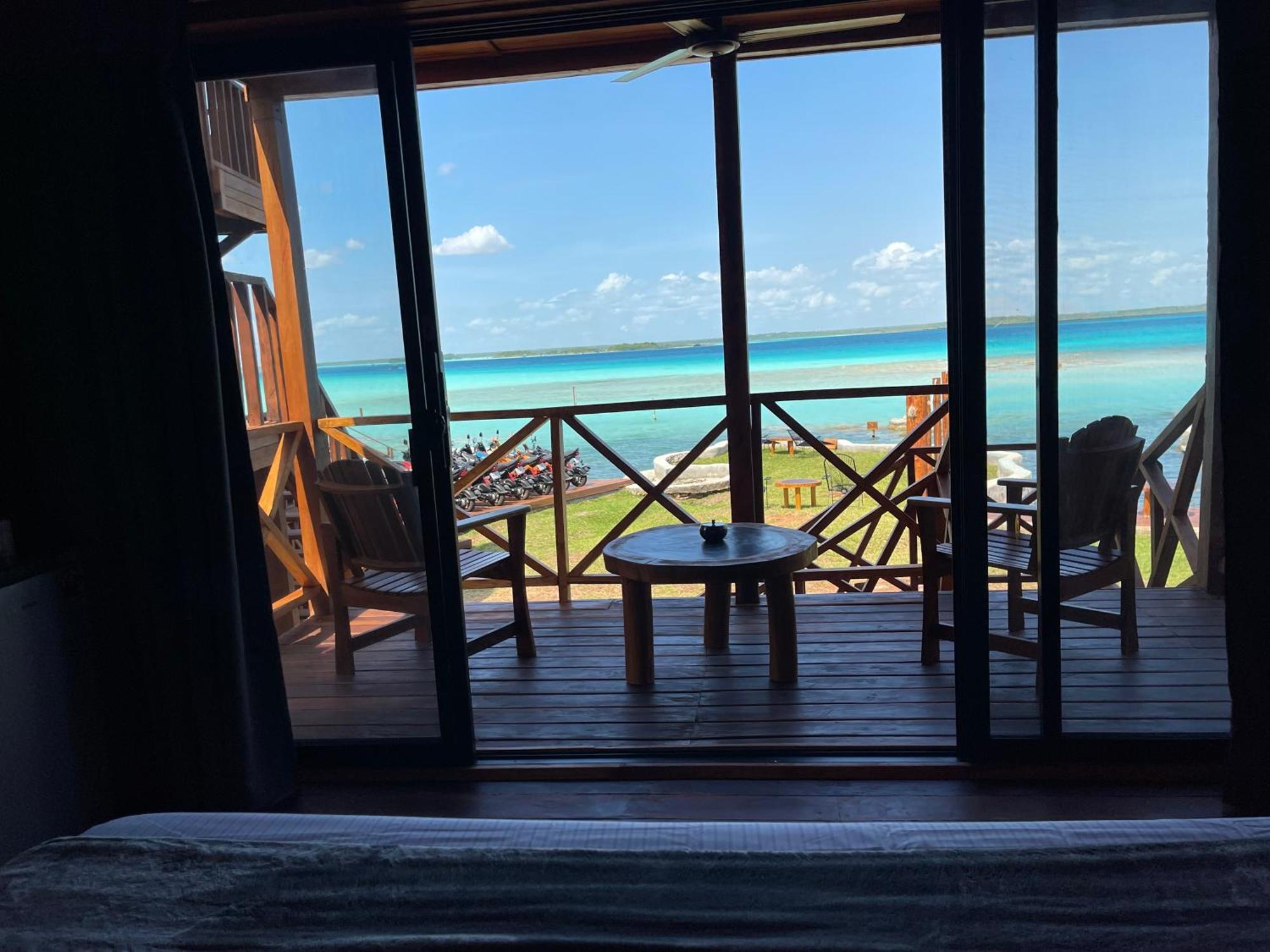 Blue Caribe Bacalar Front Lagoon Extérieur photo