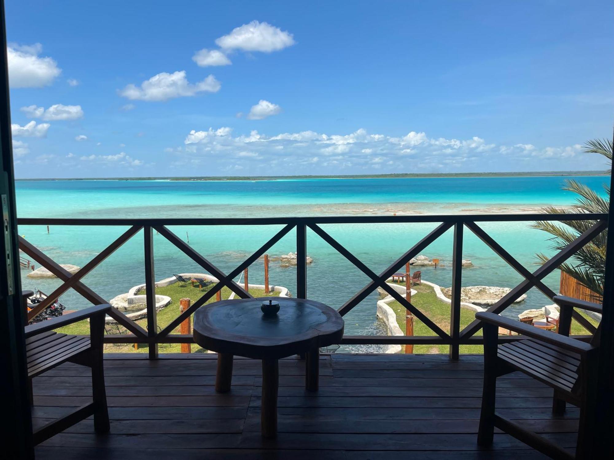 Blue Caribe Bacalar Front Lagoon Extérieur photo