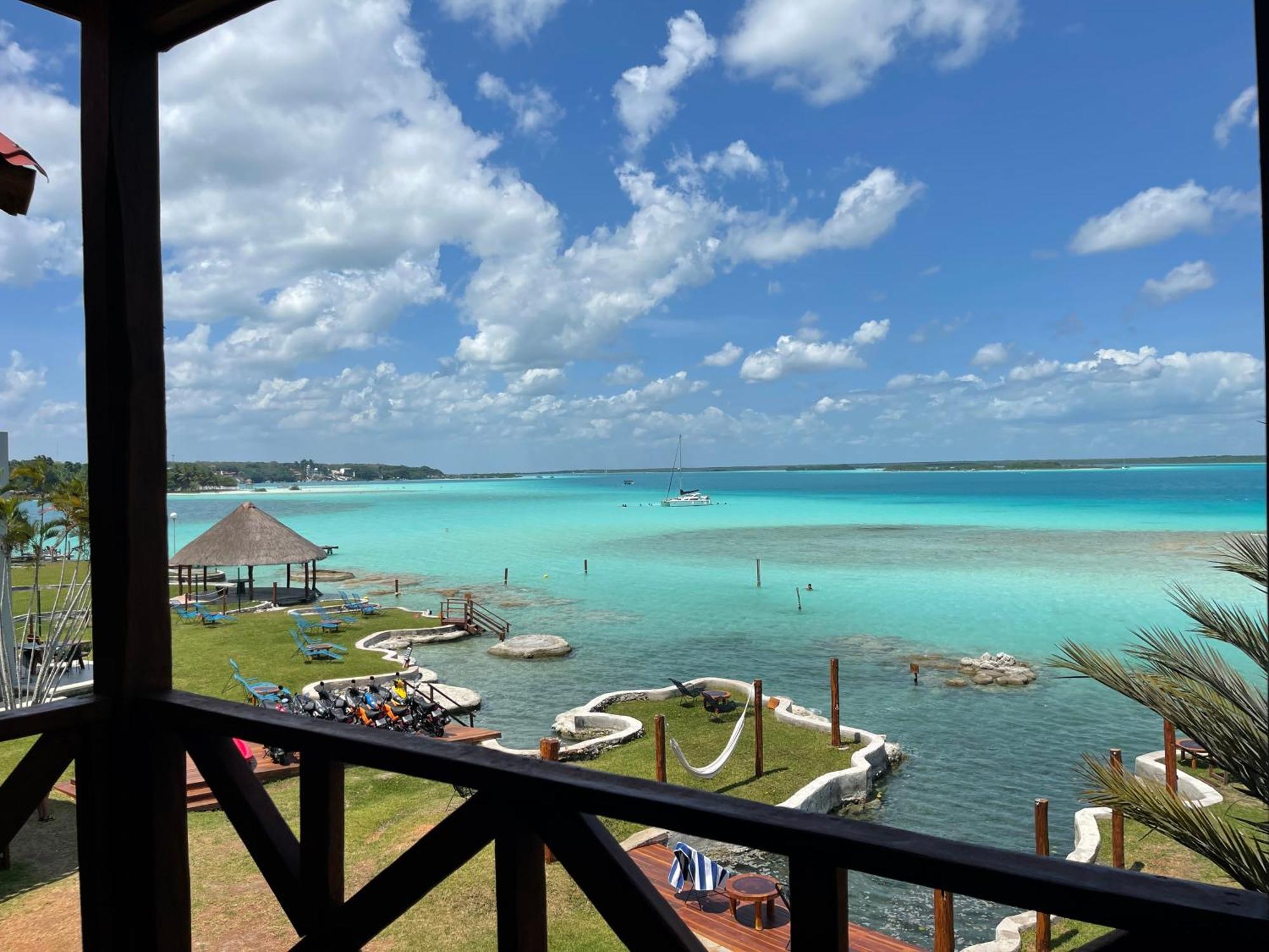 Blue Caribe Bacalar Front Lagoon Extérieur photo