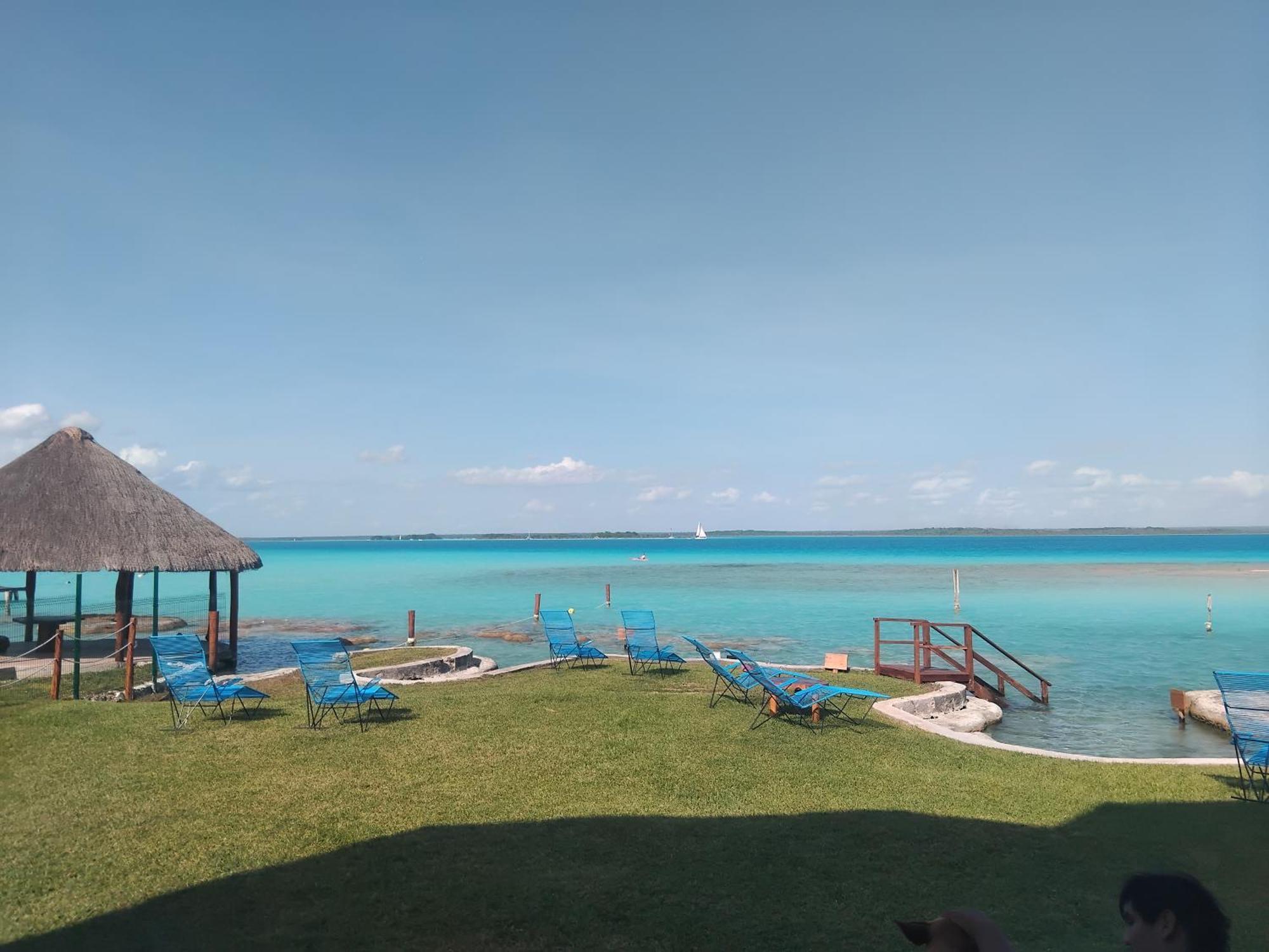 Blue Caribe Bacalar Front Lagoon Extérieur photo