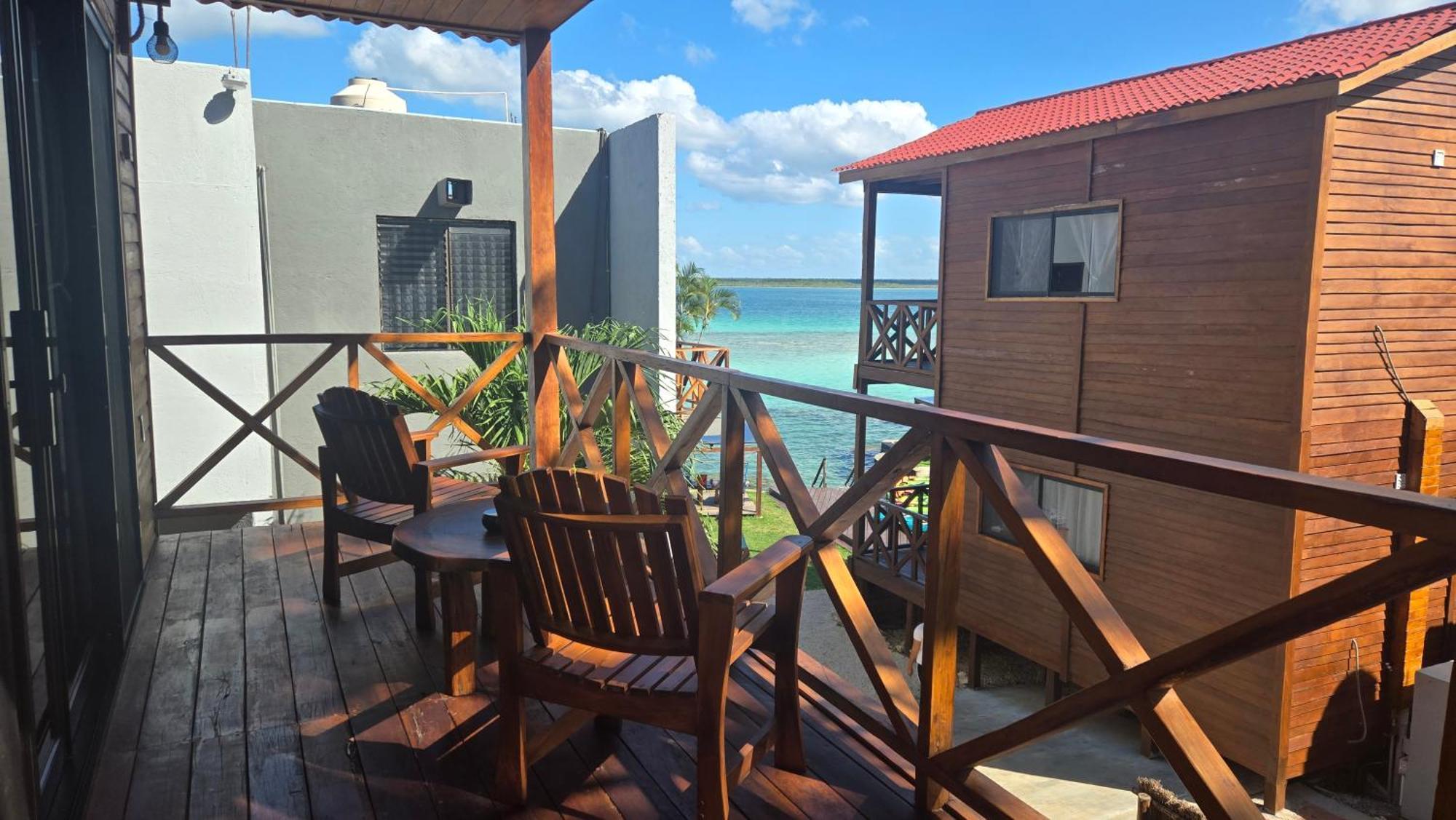 Blue Caribe Bacalar Front Lagoon Extérieur photo