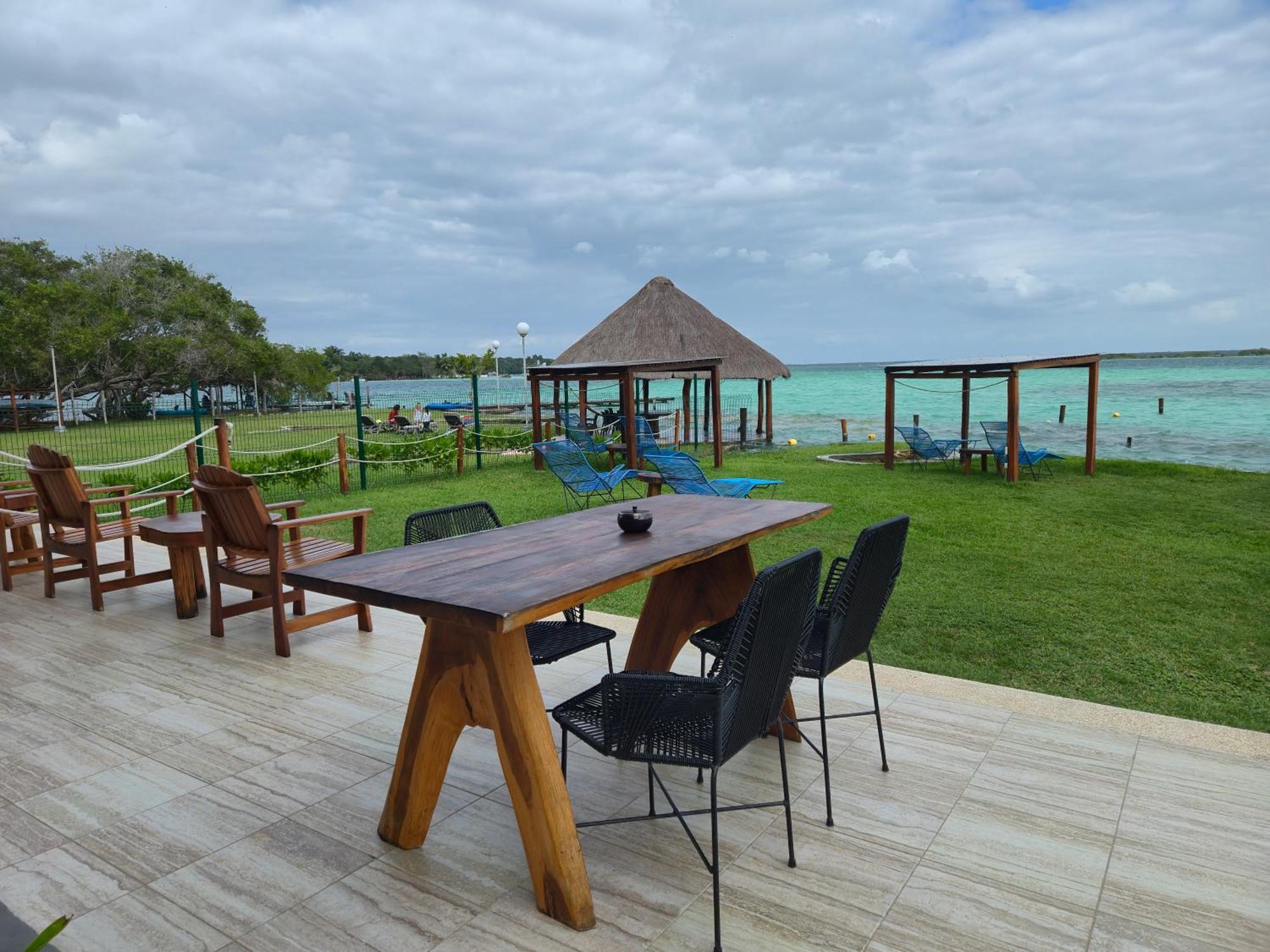 Blue Caribe Bacalar Front Lagoon Extérieur photo