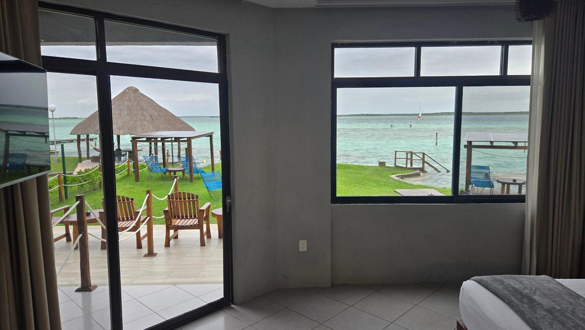 Blue Caribe Bacalar Front Lagoon Extérieur photo